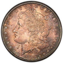 Load image into Gallery viewer, 1880-S $1 Morgan Silver Dollar PCGS MS66 - Gorgeous Golden Toned Gem
