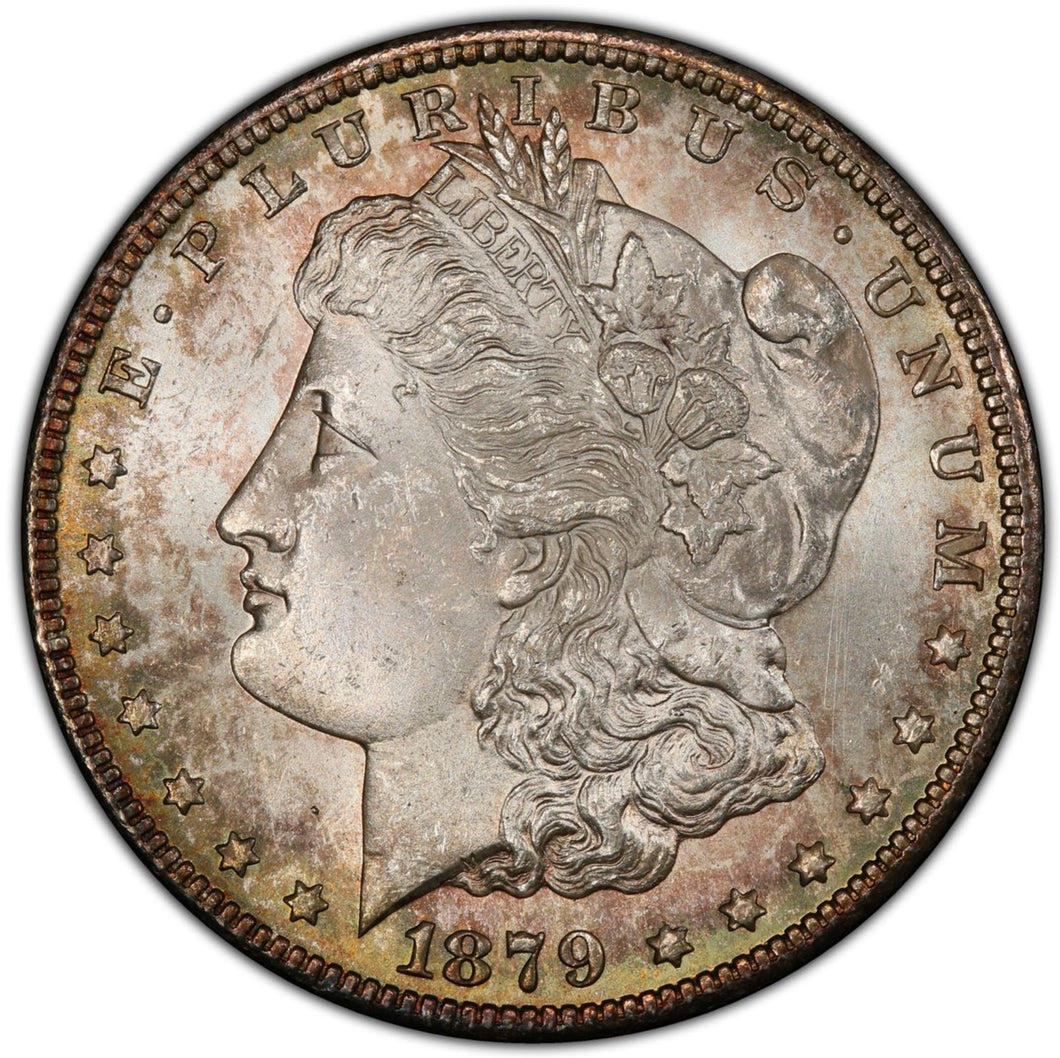 1879-S Reverse 1878 $1 Morgan Silver Dollar PCGS MS64 CAC - Absolutely Gorgeous!