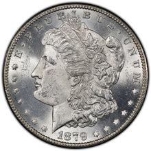 Load image into Gallery viewer, 1879-S Reverse 1878 $1 Morgan Silver Dollar PCGS MS64 - Blast White &amp; Frosty GEM
