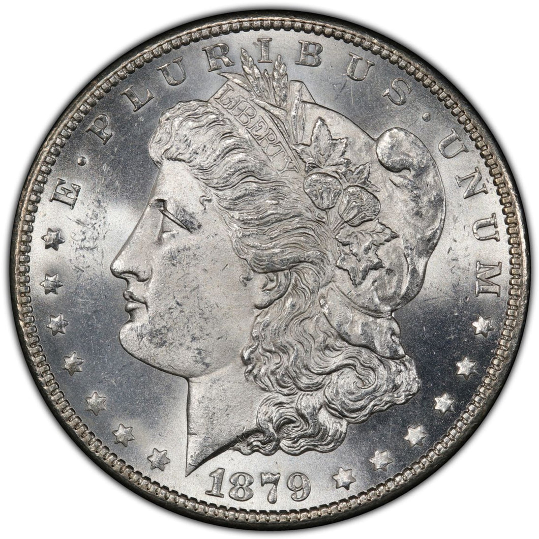 1879-S Reverse 1878 $1 Morgan Silver Dollar PCGS MS64 - Blast White & Frosty GEM