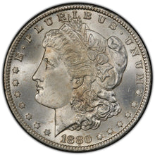 Load image into Gallery viewer, 1880-CC Reverse Of &#39;78 $1 Morgan Silver Dollar PCGS MS66+ - Blast White &amp; Frosty
