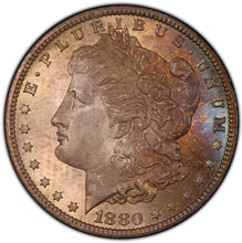 Load image into Gallery viewer, 1880-CC $1 Morgan Dollar PCGS MS66+ True To The Grade - GEM w/ Beautiful Toning
