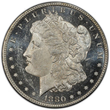 Load image into Gallery viewer, 1880-O $1 Morgan Dollar PCGS MS63 DMPL (DPL) Full Strike O Mint &amp; Deep Mirrors
